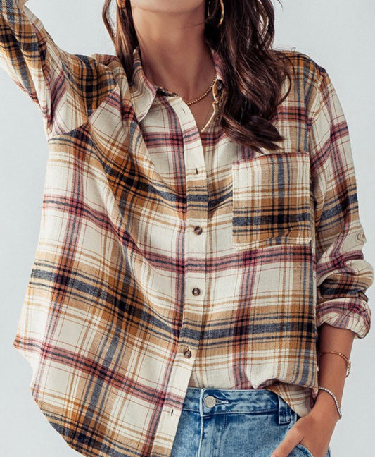 Plaid Button Down Flannel