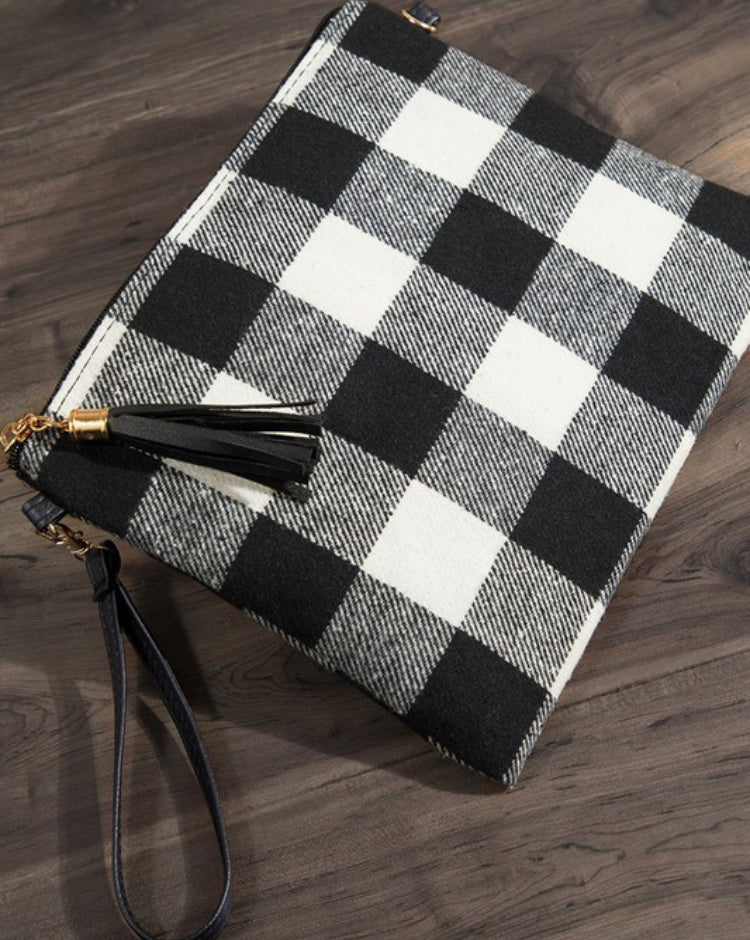 Buffalo Check Crossbody