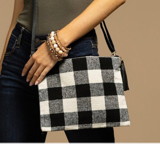 Buffalo Check Crossbody