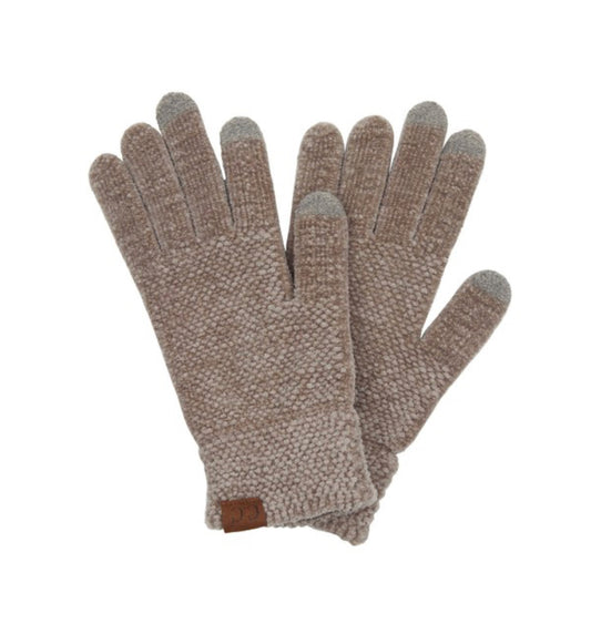 Chenille Touchscreen Gloves