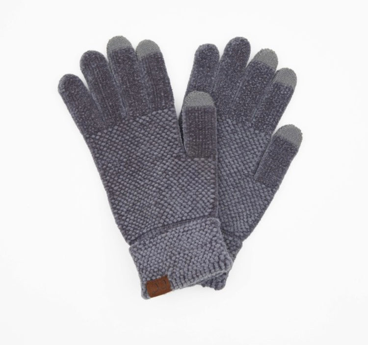 Chenille Touchscreen Gloves